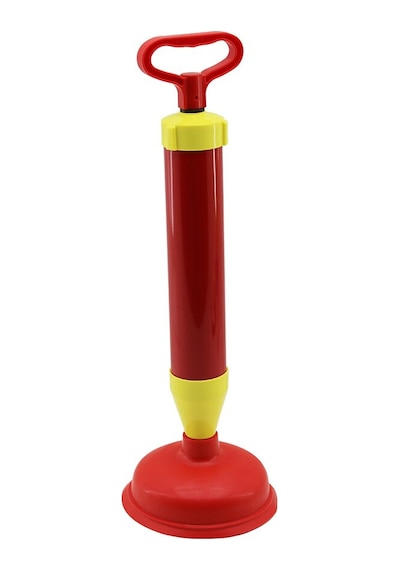 Kaporta Düzeltme - Lavabo Klozet Gider Açıcı Pompa Lastik Başlık - Sert Plastik Gövde Çap 16 Cm 533 Açık Bej