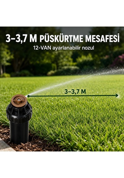 Lexroo Rain 14419 Bird Us-412 Uni-sprey Gövdesi, 30,5 Cm Büyük Vanlu, Ayarlanabilir 0 Standart