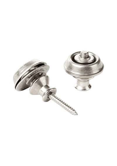 Jim Dunlop Sls1035vn Straplok Askı Kilidi Strap Locks Dual Design Vintage Nickel