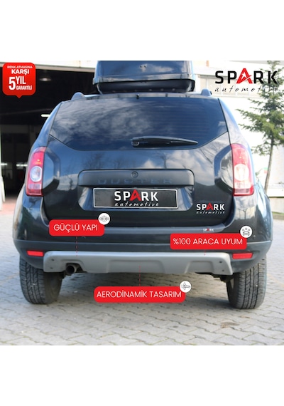 Dacia Duster 2010-2017 Yıl Aralığı Uyumlu Arka Tampon Difüzör