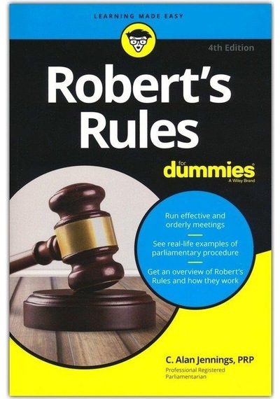 Robert's Rules For Dummies