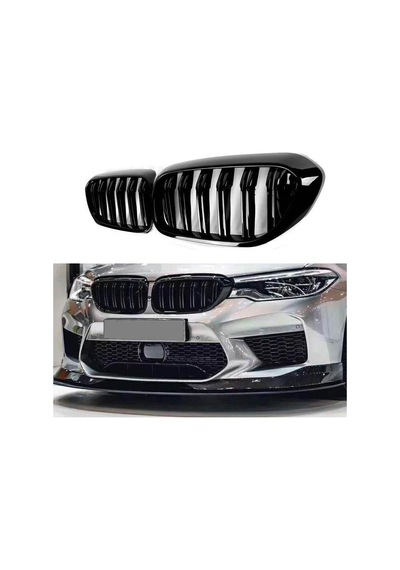 Bmw 5 Serisi G30 Ön Panjur Seti M5 Böbrek 2017-2019