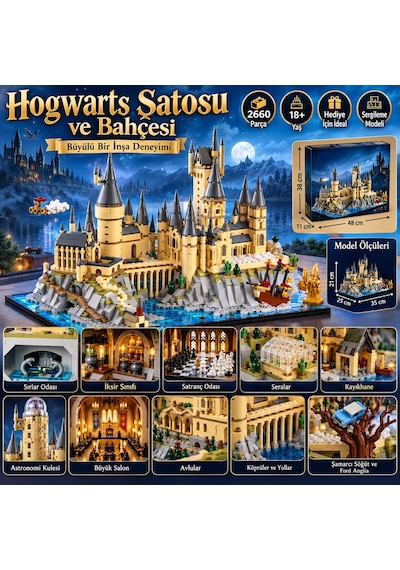 Hogwarts Şatosu Ve Bahçesi 76419 Belirtilmemiş