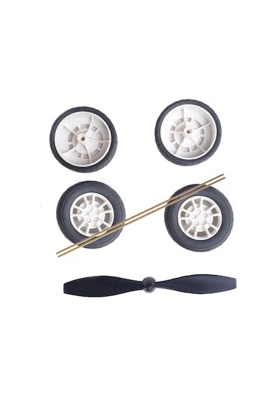 Tekerlek 42 MM 4 Adet 1 Adet Tek Kanat Pervane Seti