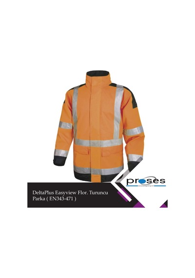 Deltaplus Easyview Flor. Turuncu Parka ( En343-471 )