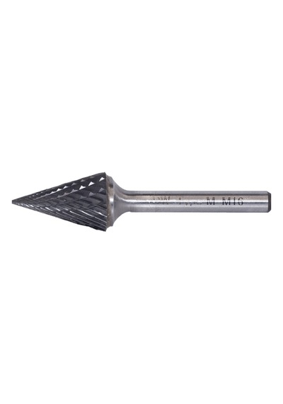 Dwcarbide M Tipi Konik Sivri Karbür Kalıpçı Frezeleri 3.0 X 3mm Komple Karbür