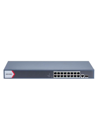 Hikvision Ds-3e1518p-eı 16 Port Poe + 2 Uplink 130w Switch