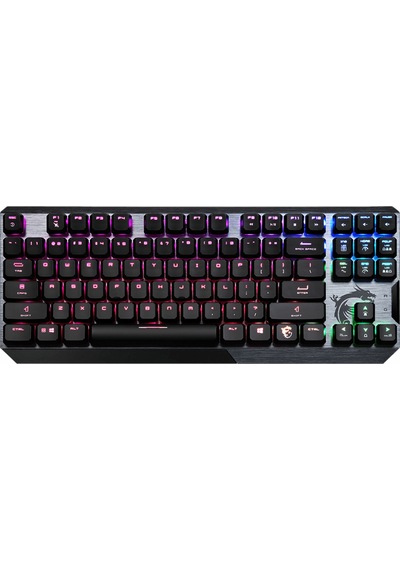 MSI GG Vigor GK50 Low Profile TKL US RGB Mekanik İngilizce Klavye