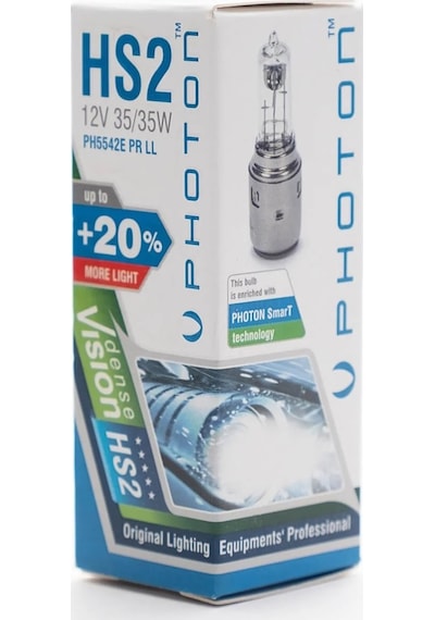 Photon HS2 12V 35/35W PRLL Standart Halojen Motor Ampulü PH5542 LL