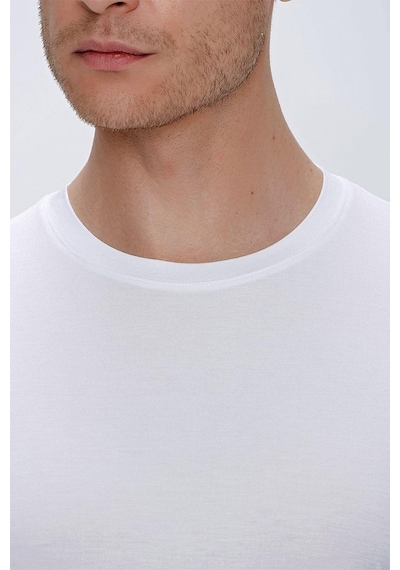 Efor Ts 842 Beyaz Spor T-shirt Beyaz