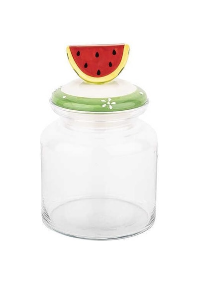 Tantitoni Karpuz Seramik Kapaklı Kavanoz 1085 ML