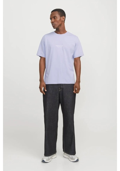 Jack & Jones Erkek Tişört 12240121 mor