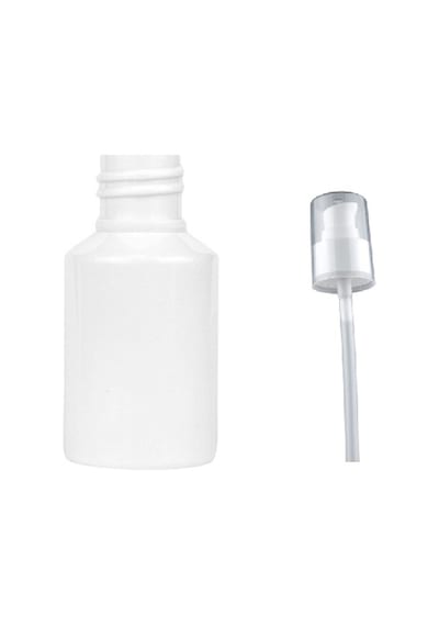 60ml Beyaz Plastik Şişe Sıvı Sabun Pompalı, 24 Adet, Sabun Şişesi, Pompalı Şişe, Duş Jeli Şişesi, Kozmetik Şişe Beyaz
