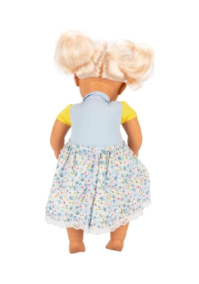 Hug Me Yumuşak Gövdeli Et Bebek 40 Cm Elbiseli Mavi