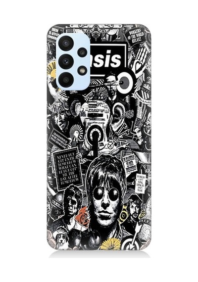 Samsung Galaxy A23 Uyumlu Oasis Poster Desenli Silikon Kılıf