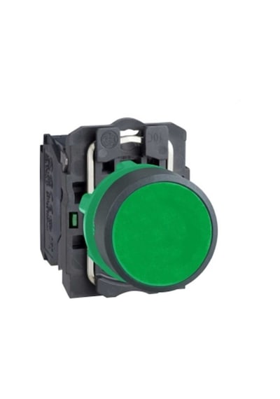 Schneider Xb5aa31 22 Mm Yaylı Yeşil Kumanda Butonu Plastik