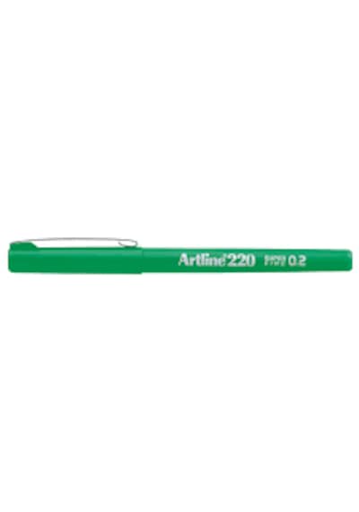 ARTLINE İNCE KEÇE UÇLU YAZI KALEMİ UÇ 0.2 YEŞİL (220N)