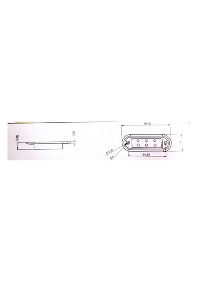 6 Led Üniversal Plaka Lamba Su Geçirmez 12-24 Volt 2. Adet. 405515318