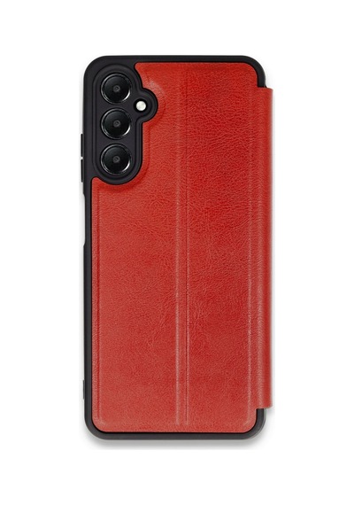 Newface - 594 - Samsung Galaxy Uyumlu A05s Kılıf Flip Cover - Csmo-tex - - Kırmızı