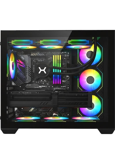 Xaser Velox X130 R7-9800X3D 32 GB 1 TB M.2 Nvme SSD 16 GB RTX5070Ti Dos Masaüstü Oyuncu Bilgisayarı