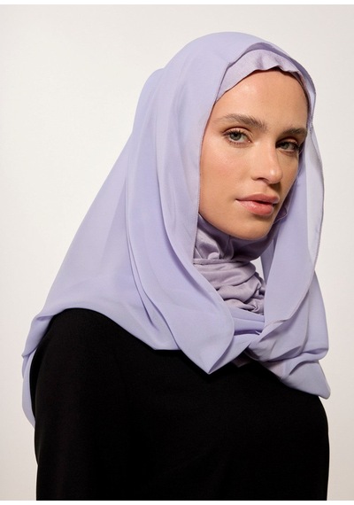 Mayovera Şifonlu Şal - Gri