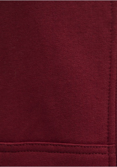 Mavi - Mavi Logo Baskılı Kapüşonlu Fermuarlı Bordo Sweatshirt 1s10178-85493 Bordo