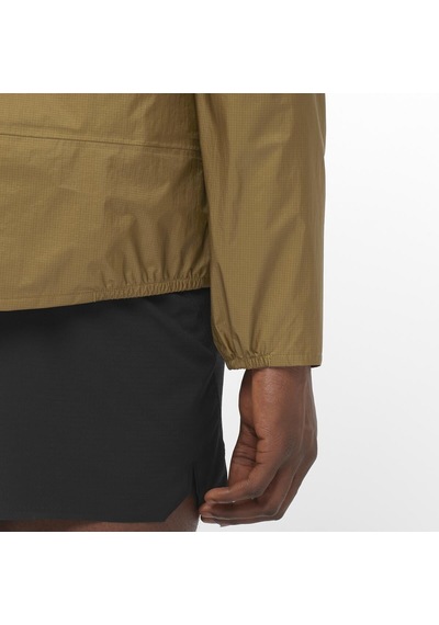 Salomon Bonattı Waterproof Erkek Yağmurluk Plantation Lc2686200 Kahverengi