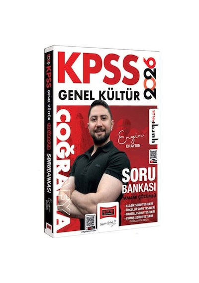 Yargı 2026 Kpss Coğrafya Soru Bankası Çözümlü - Engin Eraydın Yargı Yayınları