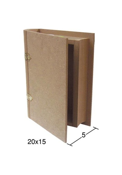Ahşap Küçük Kitap Kutu Ku255