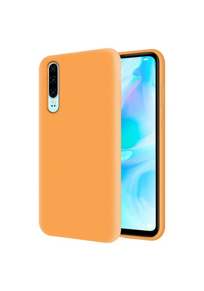KZY Huawei P30 İçi Kadife Soft Logosuz Lansman Silikon Kapak