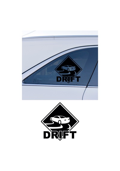 Drift Sticker, Oto Sticker, Modifiye Sticker 12x12 Cm
