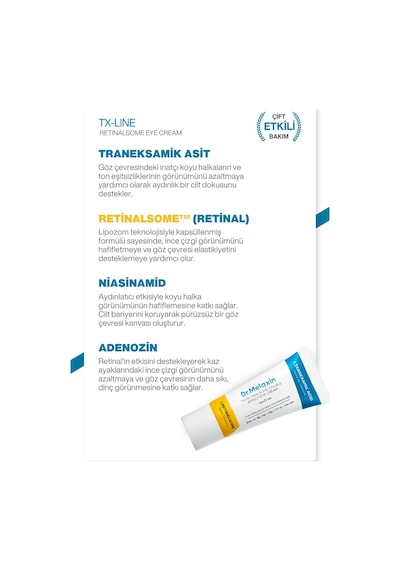 Tx Eye Cream Koyu Leke, Morluk Görünümünü Azaltan Leke Karşıtı &ton Eşitleyici Göz Kremi