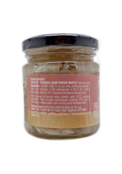 Chefline Asia Sushi Ginger Zencefil Turşusu 190 G