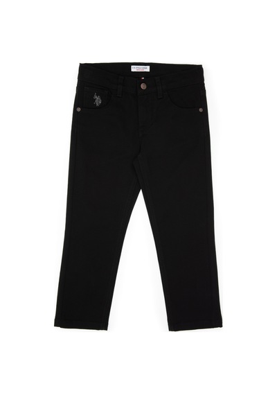 U.s. Polo Assn. Erkek Çocuk Siyah Pantolon Kanvas-chino 50317183-vr046 Siyah U.s. Polo Assn. Erkek Çocuk Siyah Pantolon Kanvas-chino 50317183-vr046 Siyah