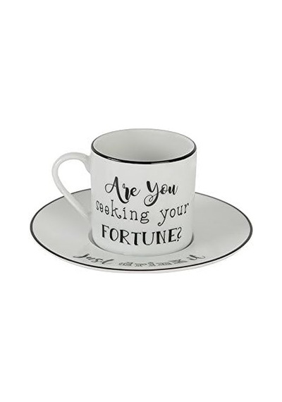 Be Happy Kahve Fincan Takımı 4 Parça Acı Kahve