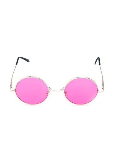John Lennon Güneş Gözlüğü Yuvarlak Pembe Camlı 