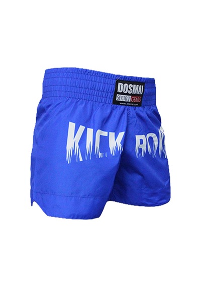 Dosmai Dijital Baskılı Kick Boks Spor Şort Mavi Kbs248