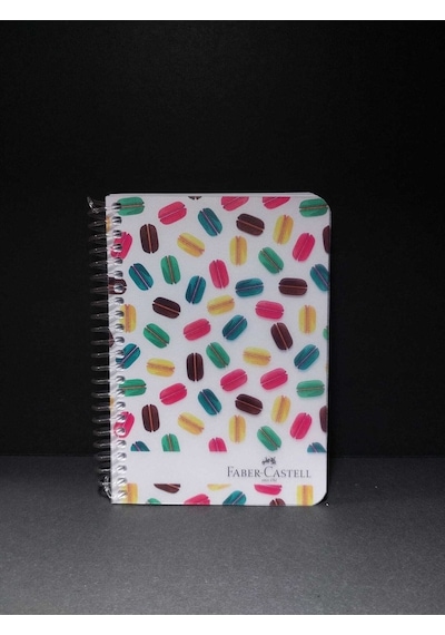 100 Sayfa A6 10x15 Cm Çizgili Telli Plastik Kapak Not Defteri Renk11
