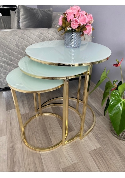 Avrupa Duş Premınıum 4 Mm Gold C Zıgon Sehpa Siyah