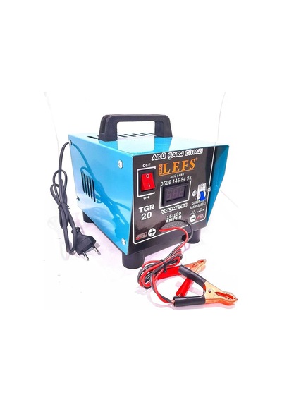 Tam Otomatik Bakır Sargılı Akü Şarj Cihazı 12 V 20 Amper 180 Ampere Kadar Şarj