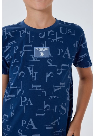 U.S. Polo Assn. Erkek Çocuk 2 Li Bermuda T-şhirt Takım Koyu İndigo-2302 İndigo