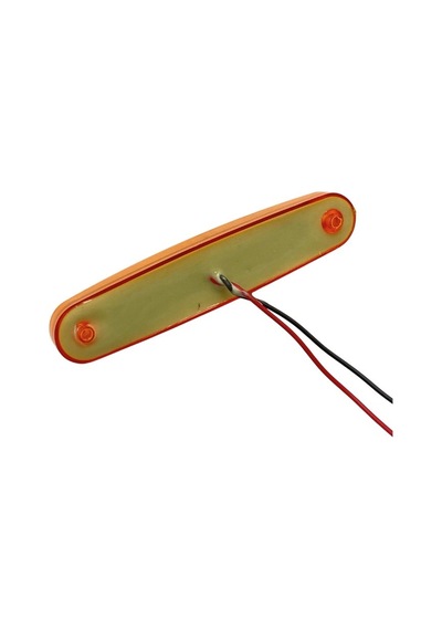 12v Parmak Lamba Neon Ledli Sarı 118 23 Mm