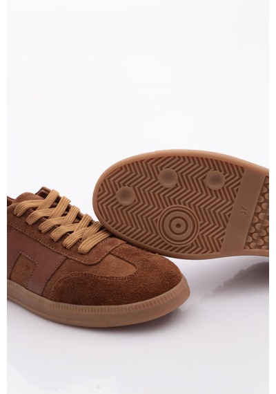 Dgn 803 Kadin Spor Ayakkabi Caramel Süet