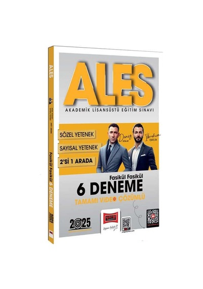 Yargı 2025 Ales Sayısal Sözel 2 Si Bir Arada Fasikül Fasikül 6 Deneme Tamamı Video Çözümlü