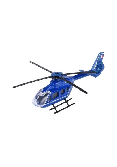 Majorette Fransız Sos Serisi Helikopter H145 Mavi Çok Renkli