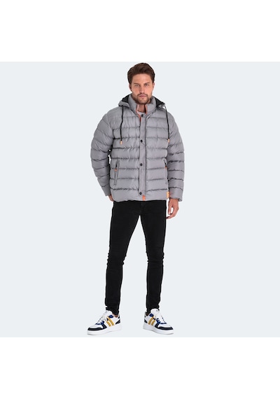 Slazenger SALINE Erkek Mont &amp; Kaban Gri