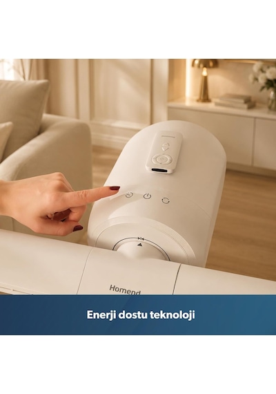 Homend Aerocool 9013h Zaman Ayarlı Çok Yönlü Vantilatör / Sessiz Soğutma Gücü