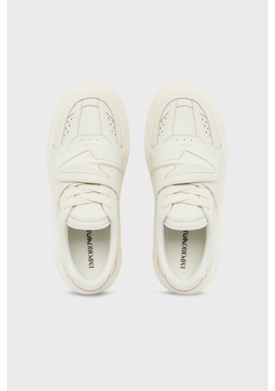 Emporio Armani Erkek Ayakkabı Em005398 Af17451 U0003 Beyaz Beyaz