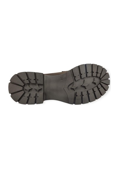 Mammamia D25ka-795 Kadın Loafer Deri Ayakkabı Siyah