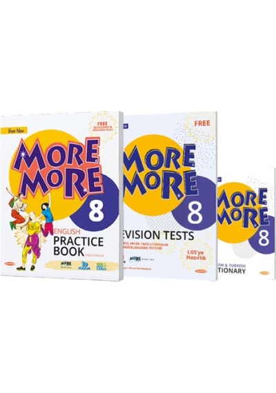 More And More 8.Sınıf Practıce Book & Dıctıonary & Revısıon Test